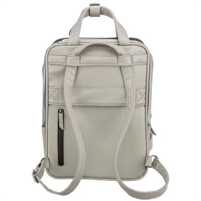 Trixie Hondentas Rugtas Citystyle Kunstleer Lichtgrijs 30x20x40 cm