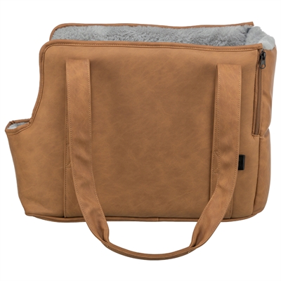 Trixie Hondentas Evelyn Bruin/Grijs 40x20x30 cm