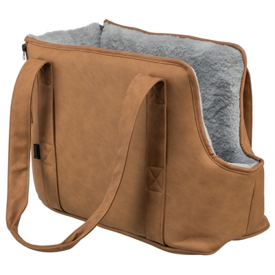 Trixie Hondentas Evelyn Bruin/Grijs 40x20x30 cm