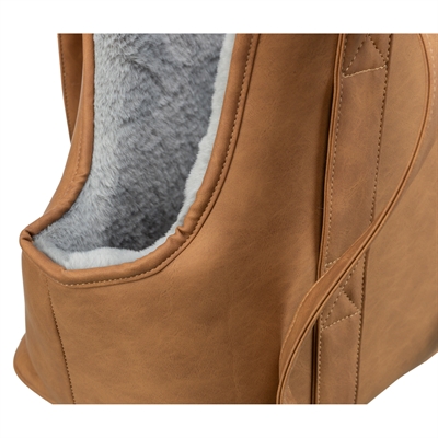 Trixie Hondentas Evelyn Bruin/Grijs 40x20x30 cm