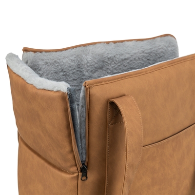 Trixie Hondentas Evelyn Bruin/Grijs 40x20x30 cm