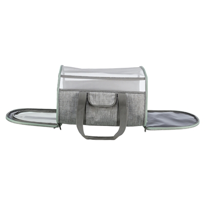 Trixie Hondentas Dillon Grijs/Mintgroen 54x32x33 cm