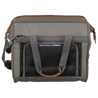 Trixie Hondentas Finlay Zwart/Grijs 43x26x32 cm