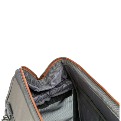 Trixie Hondentas Finlay Zwart/Grijs 43x26x32 cm