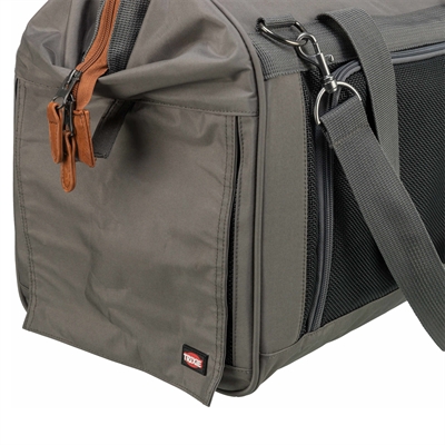 Trixie Hondentas Finlay Zwart/Grijs 43x26x32 cm