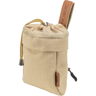 Trixie Be Nordic Snackzakje Zand 10x10x14 cm met poepzakjesdispenser
