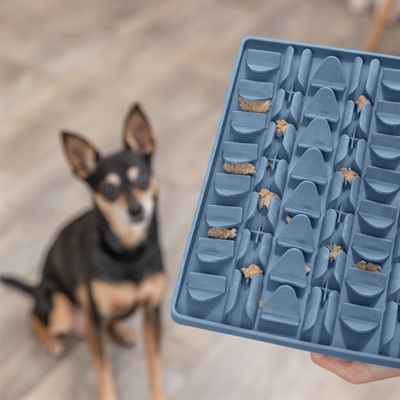 Trixie Lick 'n' Snackmat Siliconen Blauw 30 cm 2 st
