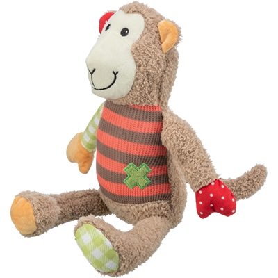 Trixie Aap Pluche Hondenspeelgoed 38 cm 2 st