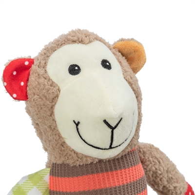 Trixie Aap Pluche Hondenspeelgoed 38 cm 2 st
