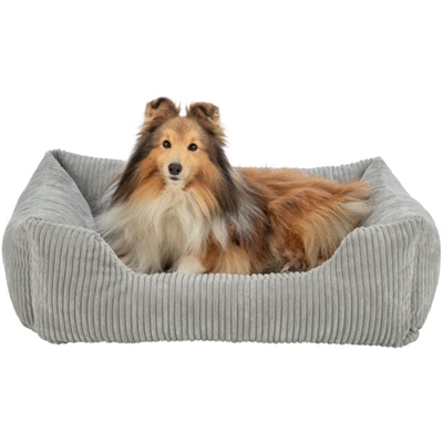 Trixie Hondenmand Vital Jonna Ribfluweel 60x50 cm — Comfortabele rustplek voor je hond