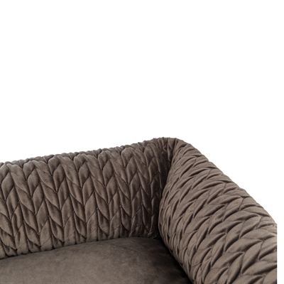 Trixie Hondenmand Livia Hoekig Bruin 80x60 cm — Comfortabele ligplek voor je hond