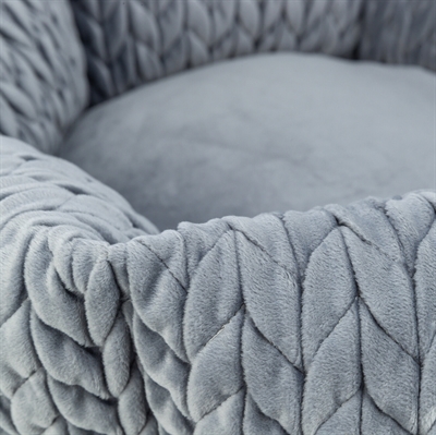Trixie Hondenmand Livia Rond Grijs 50 cm — Comfortabele plek voor jouw hond