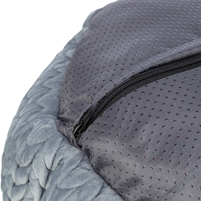 Trixie Hondenmand Livia Rond Grijs 50 cm — Comfortabele plek voor jouw hond