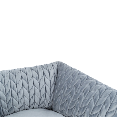 Trixie Hondenmand Livia Rond Grijs 50 cm — Comfortabele plek voor jouw hond