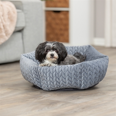 Trixie Hondenmand Livia Rond Grijs 50 cm — Comfortabele plek voor jouw hond