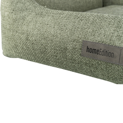 Trixie Hondenmand Matteo Hoekig Olijfgroen 60x50 cm — Comfortabele rustplek voor je hond