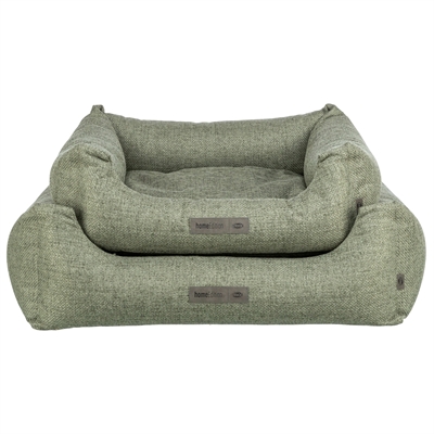 Trixie Hondenmand Matteo Hoekig Olijfgroen 60x50 cm — Comfortabele rustplek voor je hond