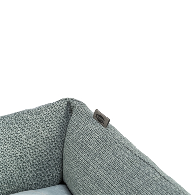 Trixie Hondenmand Viviana Hoekig Blauwgrijs 100x70 cm — Comfortabele rustplek voor je hond