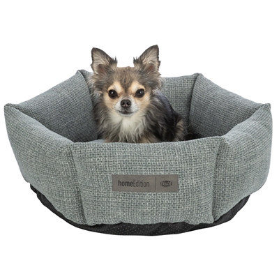 Trixie Hondenmand Viviana Rond Blauwgrijs 50x50 cm — Comfortabele plek voor je hond