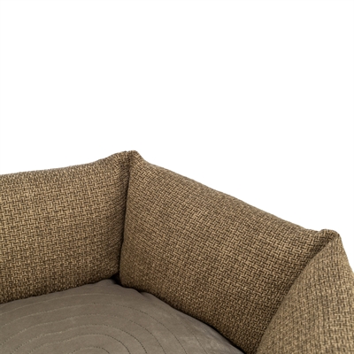 Trixie Hondenmand Viviana Rond Bruin 50x50 cm — Comfortabele rustplek voor je hond