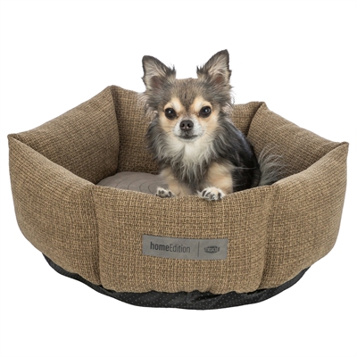 Trixie Hondenmand Viviana Rond Bruin 50x50 cm — Comfortabele rustplek voor je hond