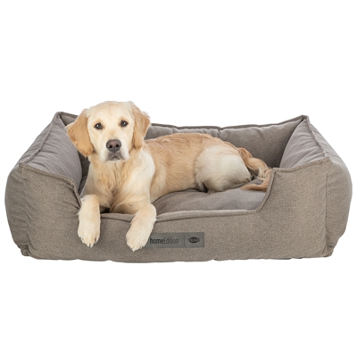 Trixie Hondenmand Liano Hoekig Taupe 80x65 cm — Comfortabele rustplek voor je hond