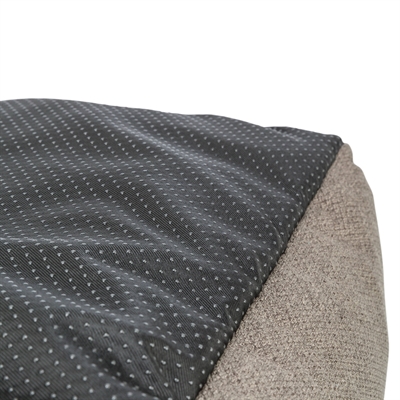 Trixie Hondenmand Liano Hoekig Taupe 120x105 cm — Comfortabele rustplek voor jouw hond
