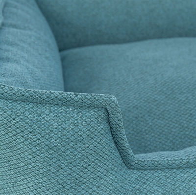 Trixie Hondenmand Liano Hoekig Petrol 80x65 cm — Comfortabele rustplek voor je hond