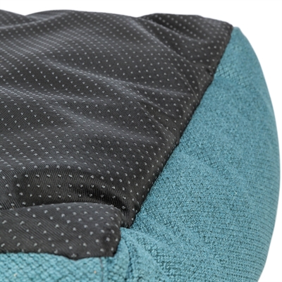 Trixie Hondenmand Liano Hoekig Petrol 80x65 cm — Comfortabele rustplek voor je hond