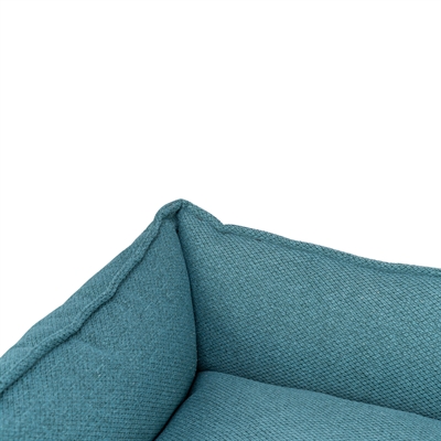 Trixie Hondenmand Liano Hoekig Petrol 100x80 cm — Comfortabele plek voor je hond