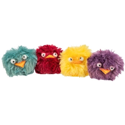 Trixie Ratelbal Pluche Assorti 6x6x6 CM