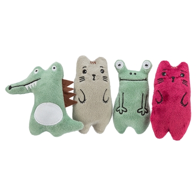 Trixie Pluche Dieren Met Catnip 11 CM Assorti