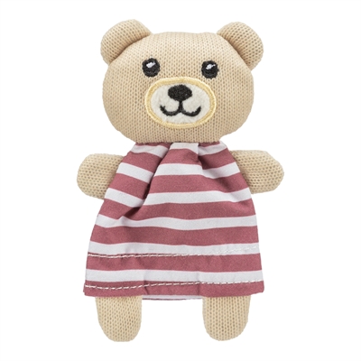 Trixie Beer Stof Met Catnip 12 cm Kattenspeelgoed