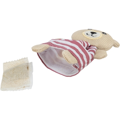 Trixie Beer Stof Met Catnip 12 cm Kattenspeelgoed