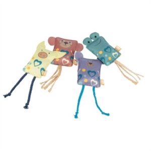 Trixie Speelkussen Stof Assorti 10 CM