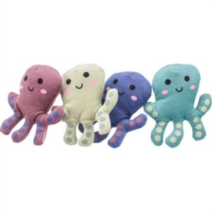 Trixie Octopus Pluche Catnip 10 cm Assorti