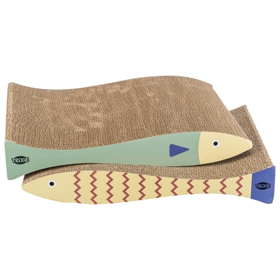 Trixie Krabmat Vis met Catnip 40x30x11 cm 2 st