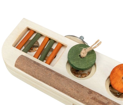 Trixie Snackspeelgoed Hout 25x9x4 cm voor vogels