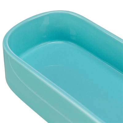 Trixie Ovale Keramische Voer-/Drinkbak 22x10 cm 600 ml Assorti