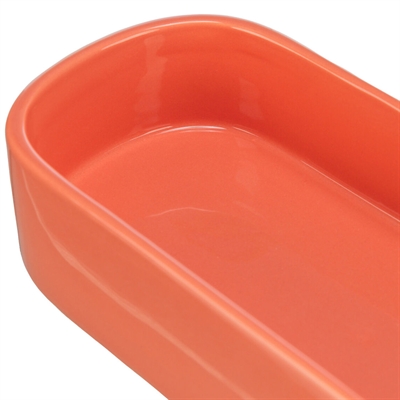 Trixie Ovale Keramische Voer-/Drinkbak 22x10 cm 600 ml Assorti