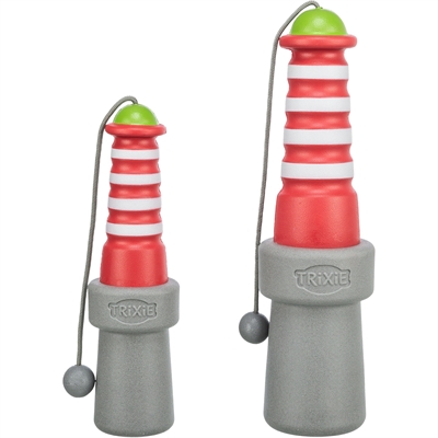 Trixie Aqua Vuurtoren TPR 20 cm - Drijvend hondenspeeltje