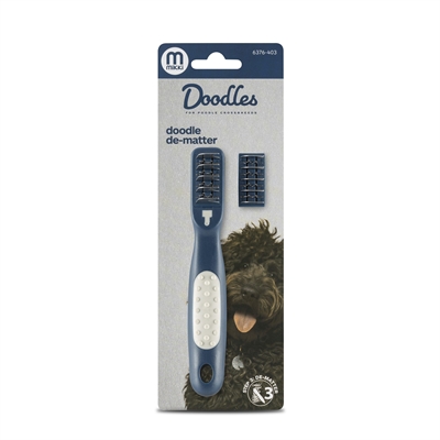 Mikki Doodle De-Matter 16 cm voor vachtverzorging