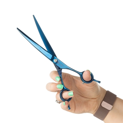 Mikki Doodle Schaar Gebogen 19 cm voor Doodles
