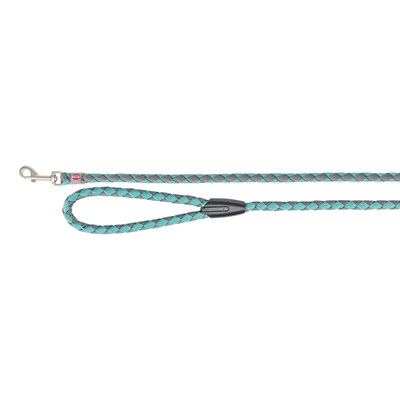 Trixie Hondenriem Cavo Aqua/Grafiet Grijs 100x1,8 cm