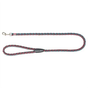 Trixie Hondenriem Cavo Sangria/Petrol 100x1,2 cm