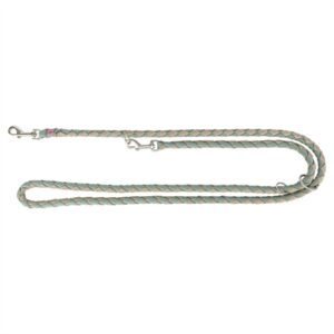 Trixie Hondenriem Cavo Verstelbaar 200x1,2 cm Salie Groen/Zand