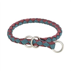 Trixie Halsband Hond Cavo Halfslip 43-51 cm Sangria/Petrol