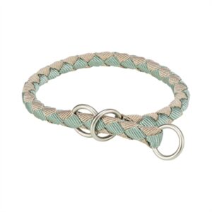 Trixie Halsband Hond Cavo Halfslip Salie/Zand 25-31x1,2 cm