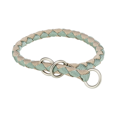 Trixie Halsband Hond Cavo Halfslip Salie / Zand 35-41x1,2 CM