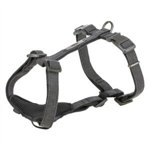 Trixie Hondentuig Citystyle H-tuig Katoen Zwart 42-60 cm